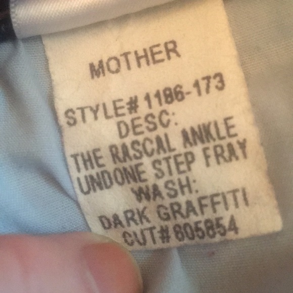 MOTHER | The Rascal Ankle Undone Step Fray - Picture 12 of 16